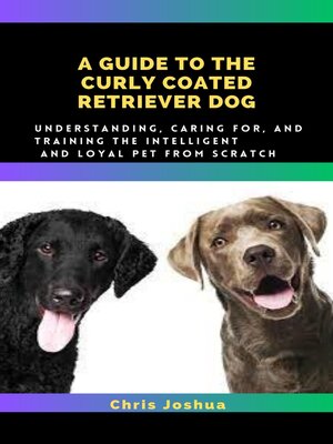 cover image of A GUIDE TO THE CURLY COATED RETRIEVER DOG